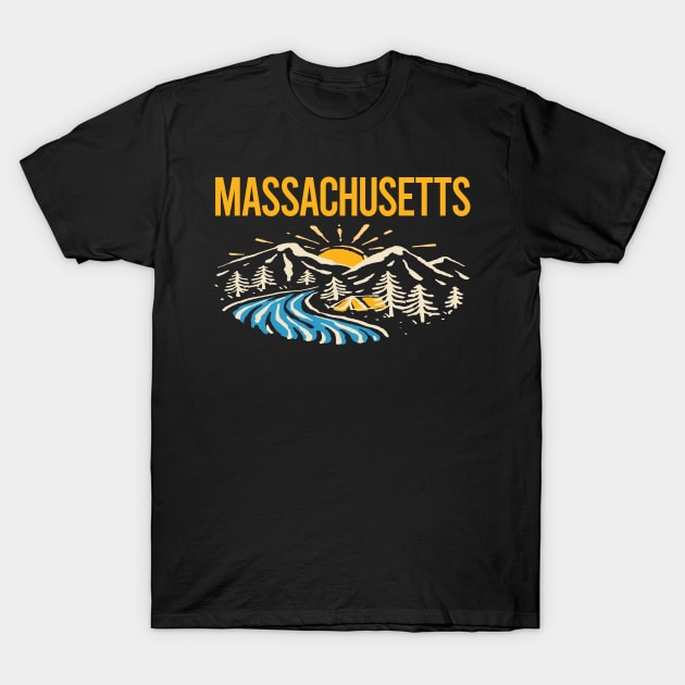 Nature Landscape Massachusetts T-Shirt by rosenbaumquinton52